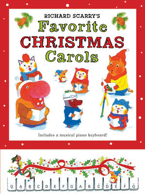 Book cover for Richard Scarry's Favorite Christmas Carols