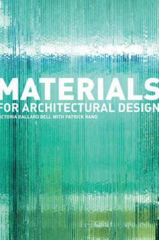 Cover of Materials for Architectural Design