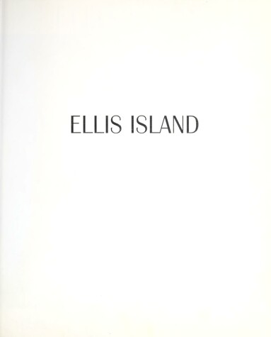 Book cover for Ellis Island