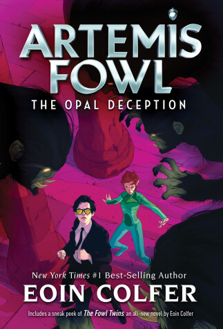 Book cover for Opal Deception, The-Artemis Fowl, Book 4