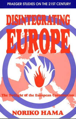 Book cover for Disintegrating Europe