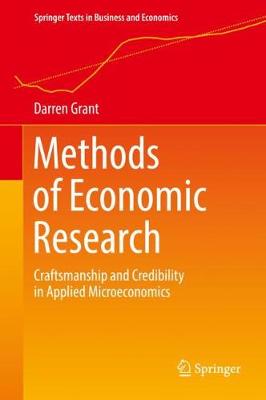 Book cover for Methods of Economic Research