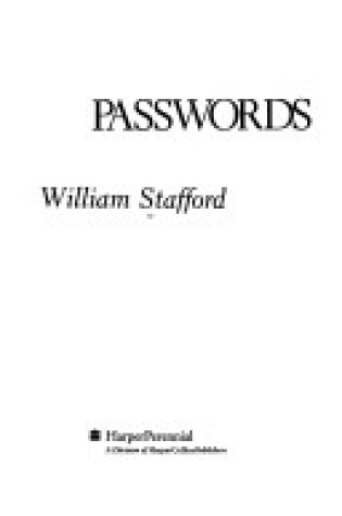 Cover of Passwords