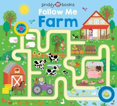 Cover of Maze Book: Follow Me Farm