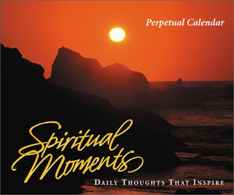Cover of Spiritual Moments Perpetual Calendar