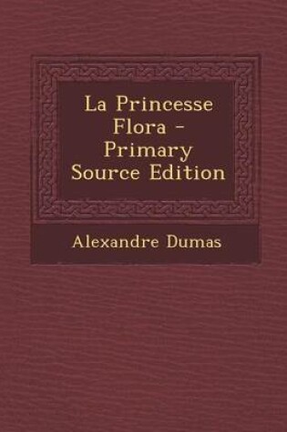 Cover of La Princesse Flora