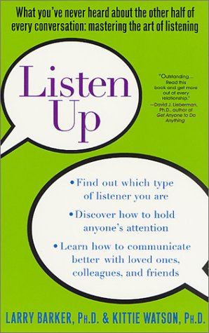 Book cover for Listen Up