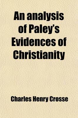 Book cover for An Analysis of Paley's Evidences of Christianity