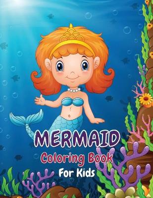 Book cover for Mermaid Coloring Book