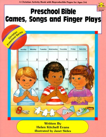 Cover of Preschool Bible Games and Songs