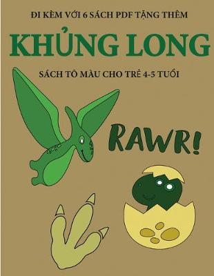 Book cover for Sach to mau cho trẻ 4-5 tuổi (Khủng long)