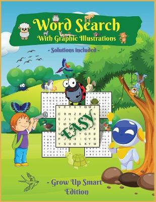Book cover for Word Search With Graphics Illustrations