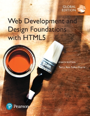 Book cover for Web Development and Design Foundations with HTML5, Global Edition