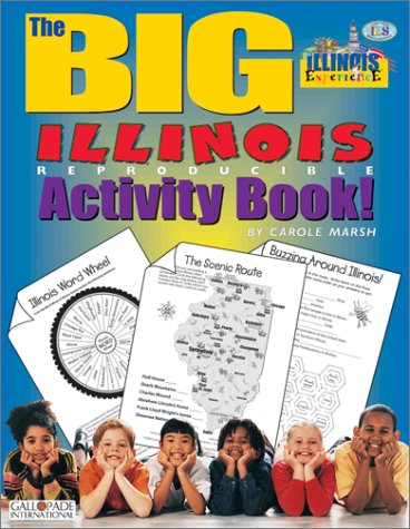 Book cover for The Big Illinois Activity Book!