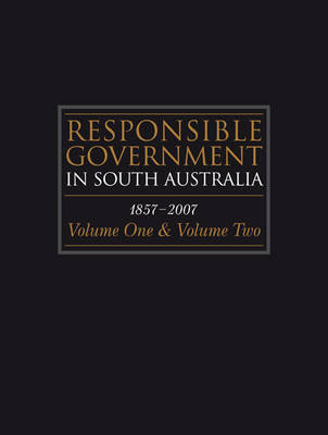 Book cover for Responsible Government in South Australia