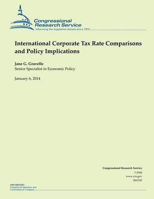 Book cover for International Corporate Tax Rate Comparisons and Policy Implications