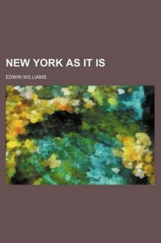 Cover of New York as It Is