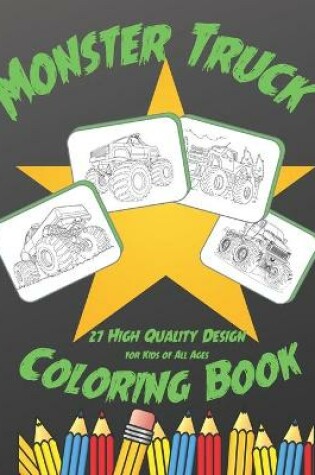 Cover of Monster Truck Coloring Book