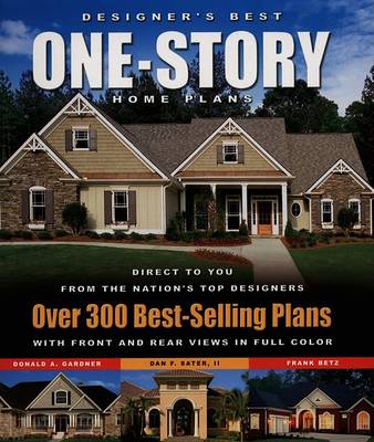 Book cover for Designer's Best One-Story Home Plans