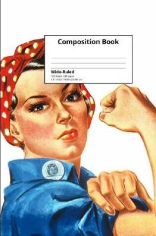 Cover of Composition Book Wide Ruled