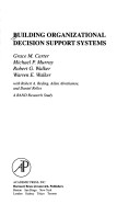 Book cover for Building Organizational Decision Support Systems