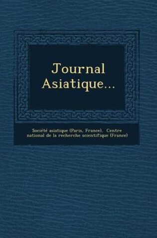 Cover of Journal Asiatique...