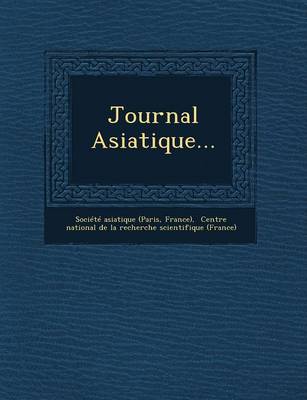 Book cover for Journal Asiatique...