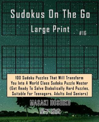 Book cover for Sudokus On The Go Large Print #16