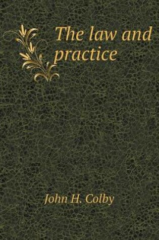 Cover of The law and practice