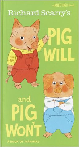 Book cover for Pig Will and Pig Won'T