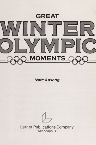 Cover of Great Winter Olympic Moments
