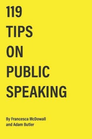 Cover of 119 Tips on Public Speaking