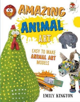 Book cover for Amazing Animal Art - Wild Art