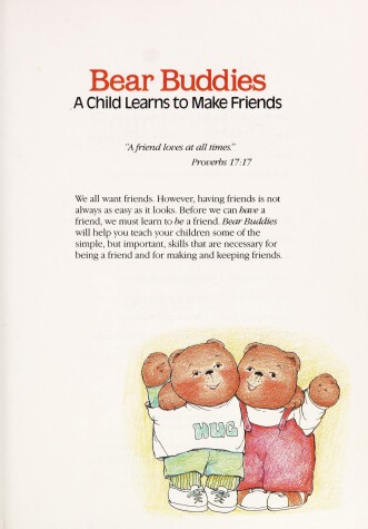 Book cover for Bear Buddies