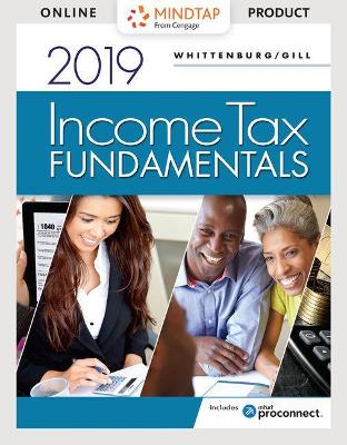 Book cover for Cnowv2 for Whittenburg/Gill's Income Tax Fundamentals 2019, 37th, 1 Term Printed Access Card