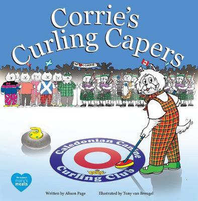 Book cover for Corrie's Curling Capers