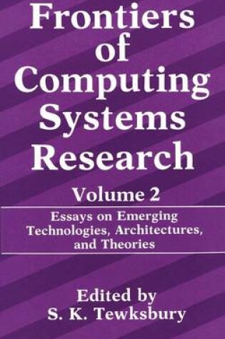 Cover of Frontiers of Computing Systems Research