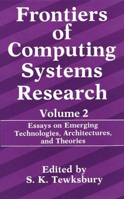 Book cover for Frontiers of Computing Systems Research