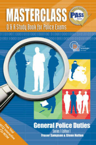 Cover of Masterclass Q and A Study Book for Police Exams