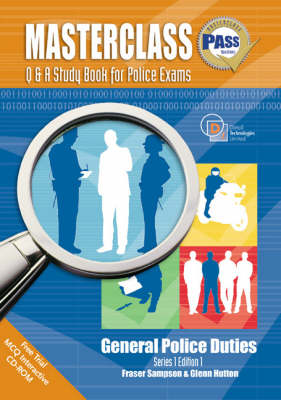 Book cover for Masterclass Q and A Study Book for Police Exams