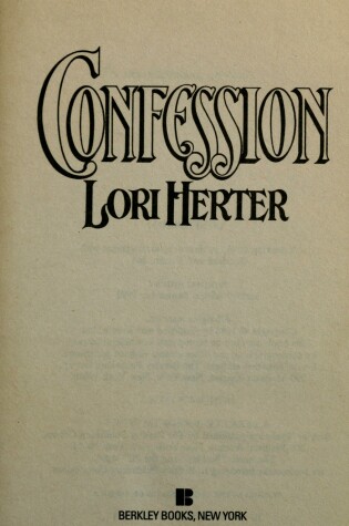 Cover of Confession