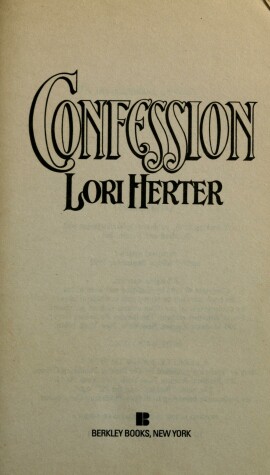 Book cover for Confession