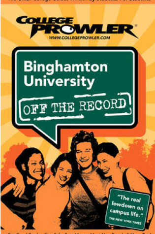 Cover of Binghamton University (College Prowler Guide)