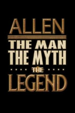 Cover of Allen The Man The Myth The Legend