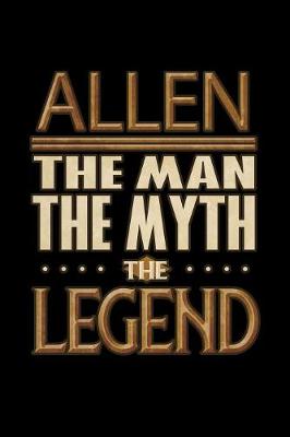 Book cover for Allen The Man The Myth The Legend