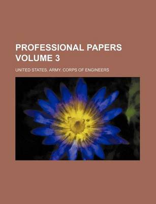 Book cover for Professional Papers Volume 3