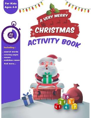 Book cover for A Very Merry Christmas Activity Book