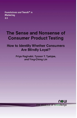 Book cover for The Sense and Nonsense of Consumer Product Testing