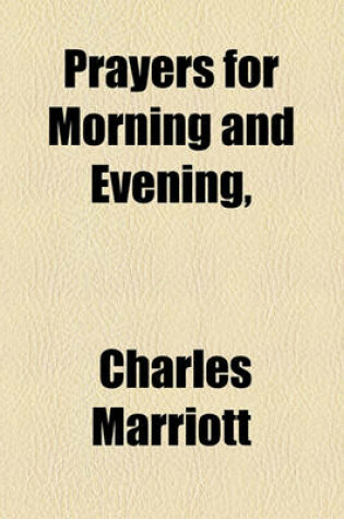 Cover of Prayers for Morning and Evening,