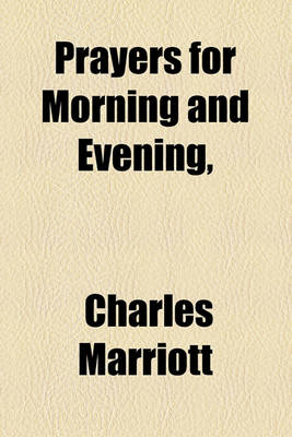 Book cover for Prayers for Morning and Evening,